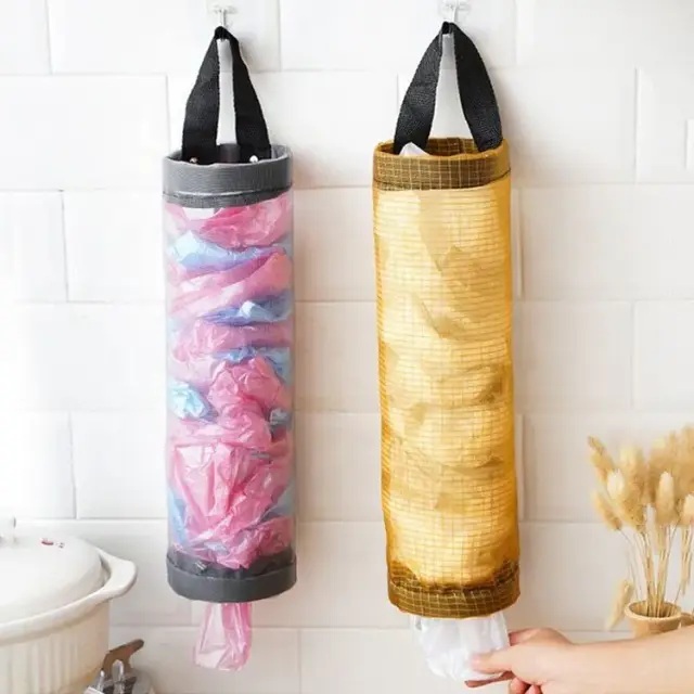 কিচেন পলিথিন স্টোরেজ ব্যাগ / Kitchen Plastic Bag Holder