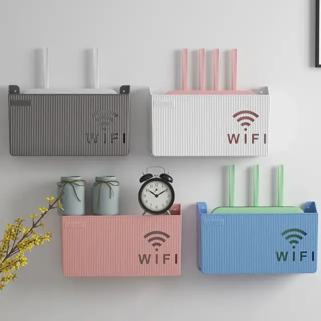 Premium WiFi Router Stand | Wall Mount Router Organizer | ওয়াইফাই রাউটার স্ট্যা