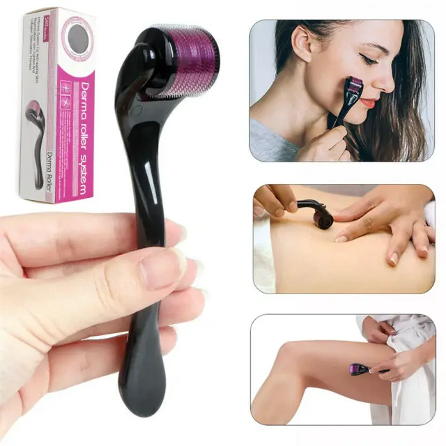 Derma Roller System For Face & Body 0.50mm 540 Needles Derma Roller