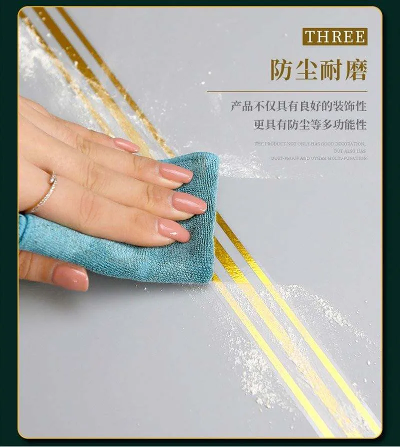 Gold Tile Gap Decorative Tape | টাইলস জয়েন্ট গোল্ড টেপ 2