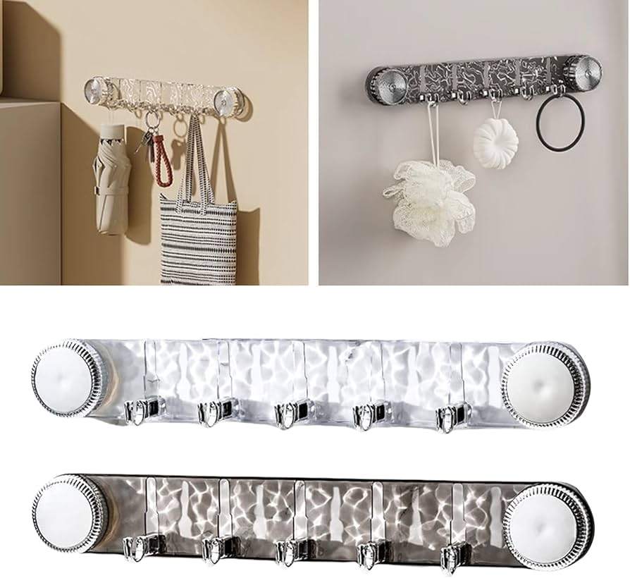Multipurpose Rotating Suction Cup Hook with Strong Adhesion for Kitchen Supplies and Bathroom Organization 4