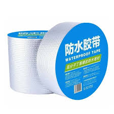 Aluminium Foil Tape, Super Waterproof Tape Butyl Rubber Aluminium Foil Tape for Roof Pipe Repair / ৩ স্টার অ্যালুমিনিয়াম ফয়েল টেপ, স্ব-আঠালো, ইউভি সুরক্ষা ও জলরোধী 3
