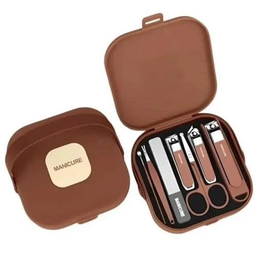 8 in 1 Manicure Kit Set. 8 in 1 Nail Clipper Set, ৮ পিসের নখ কাটার এবং মেকআপ বক্স সেট 10