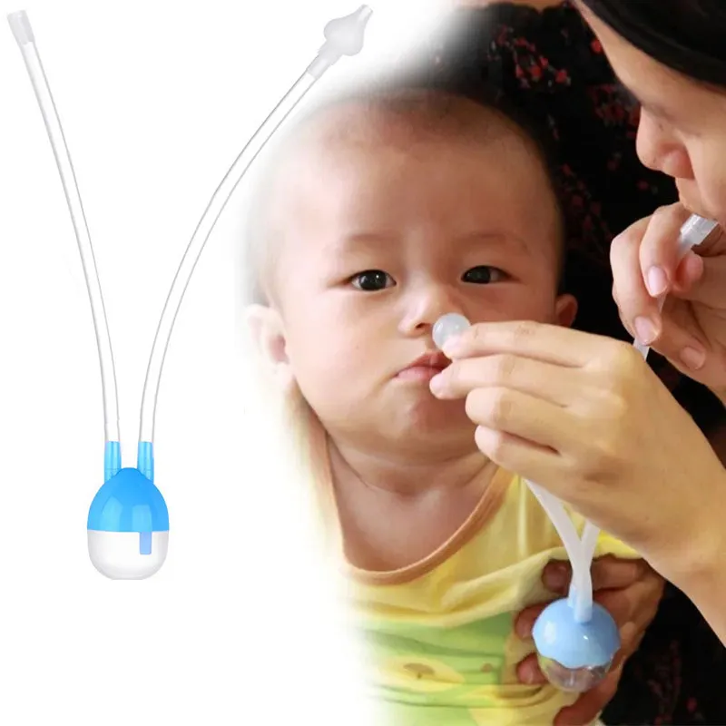 Baby Nose Cleaner, Nose Sucker Tool, Baby Nasal Aspirator Infant, Reusable Safe Nose Suction Newborn Health Care Baby Care Tools 4