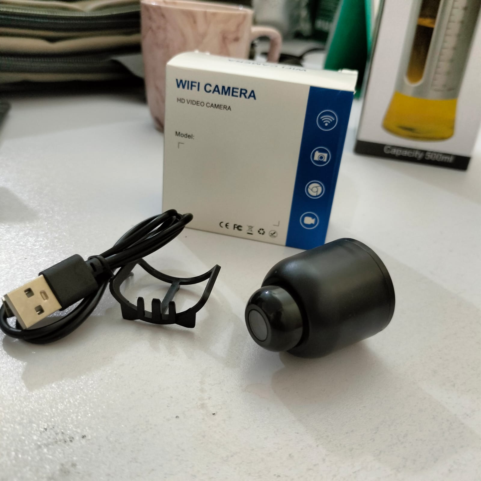 X5 স্মার্ট মিনি WiFi সিকিউরিটি ক্যামেরা / X5 Smart Mini WiFi Security Camera 7