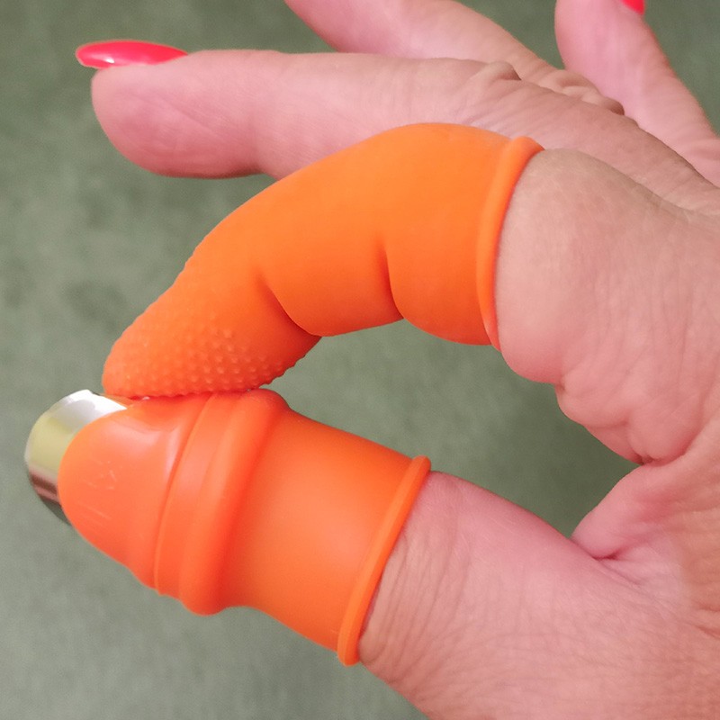 Silicone Finger Protector for vegetables cutting (6 Pieces) 1 Set 2