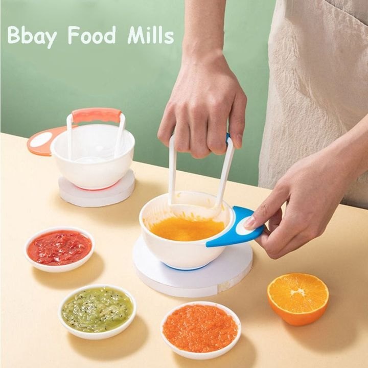 Baby Mash Bowl, Baby Food Grinding Mash Bowl for Homemade Baby Food 9