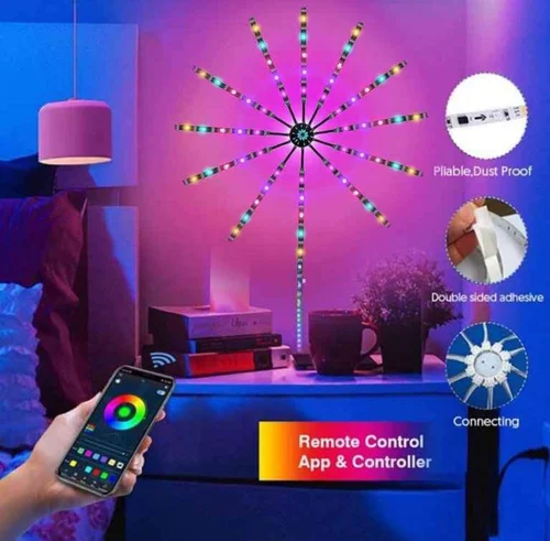Symphony RGB Firework LED Strip Light Set – মিউজিক সিনক্রোনাইজেশন এবং স্মার্ট অ্যাপ কন্ট্রোল সুবিধা সম্পন্ন 9