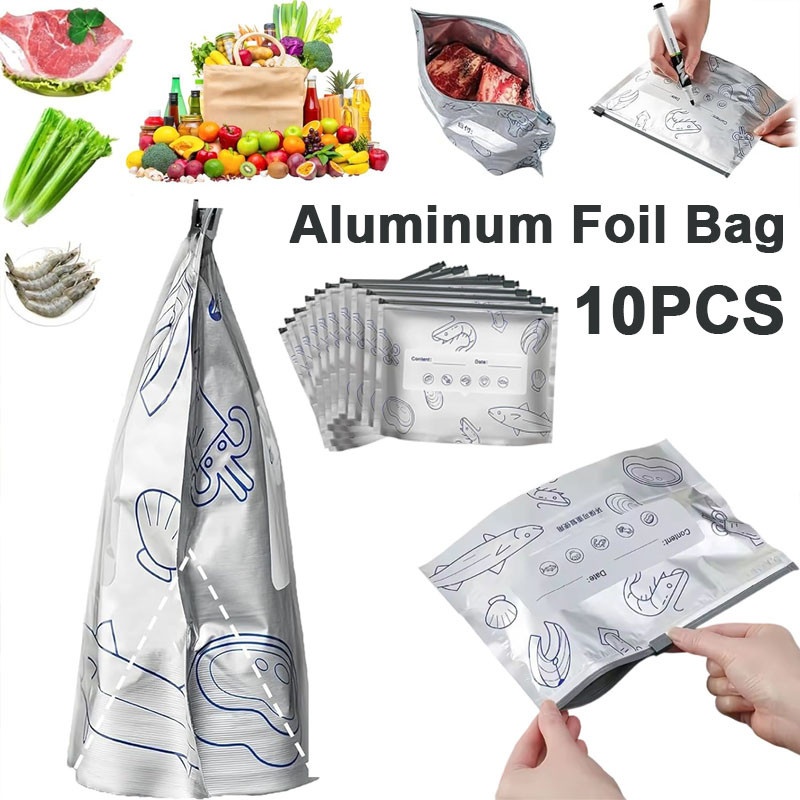 Aluminum Foil Zip Lock Bags ( ১০ পিস ) 9