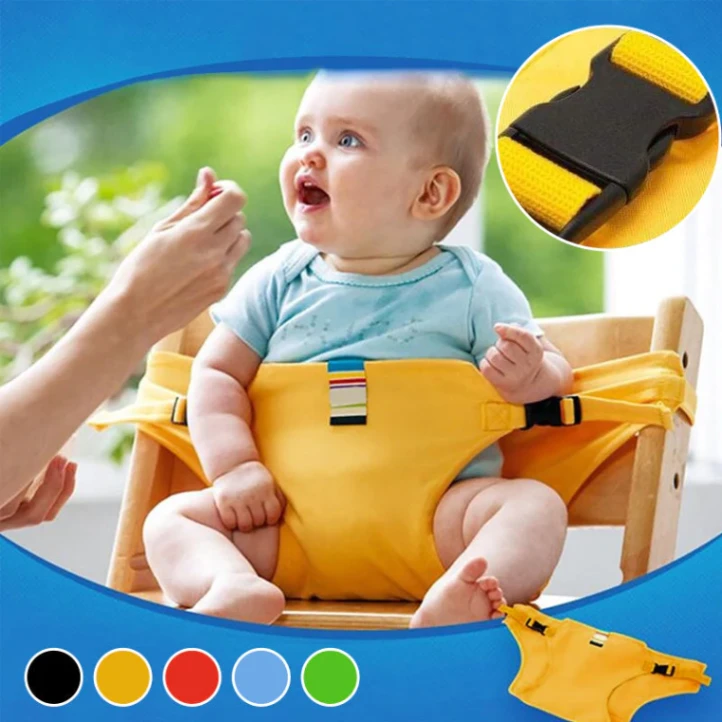 Foldable Baby Chair Wrap Safety Belt, Child Protection Belt 4
