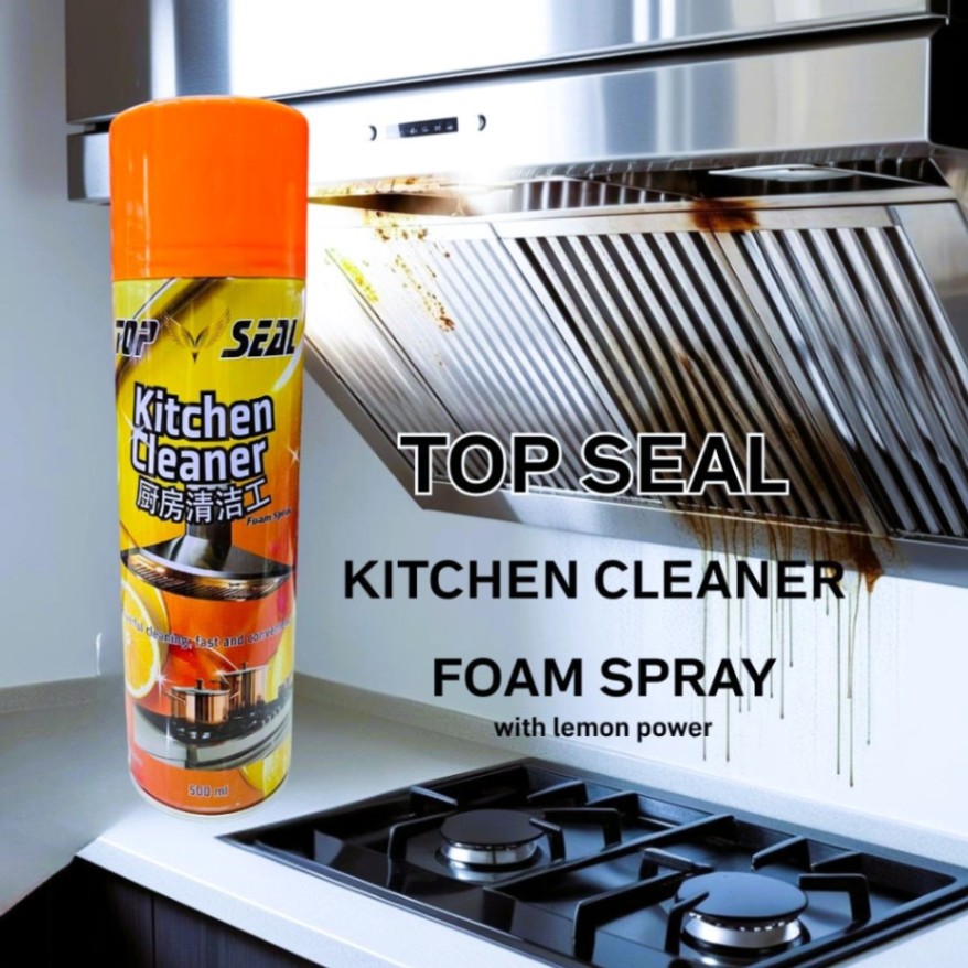 Kitchen Cleaner Foam Spray, Top Seal Kitchen Cleaner Foam Spray-রান্নাঘর ক্লিনার ফোম স্প্রে, টপ সিল রান্নাঘর ক্লিনার ফোম স্প্রে 4
