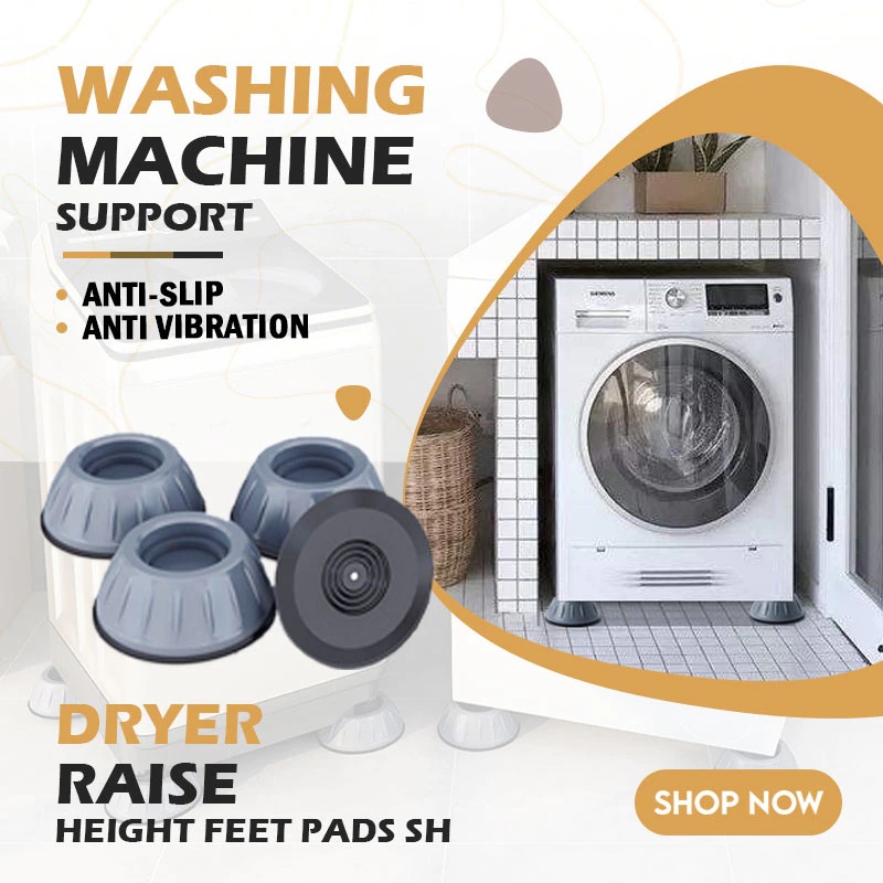 4Pcs Washing Machine Anti Shock Pad, Anti Vibration Pads for Washing Machine-৪ পিসি ওয়াশিং মেশিন অ্যান্টি শক প্যাড, ওয়াশিং মেশিনের জন্য অ্যান্টি ভাইব্রেশন প্যাড 4