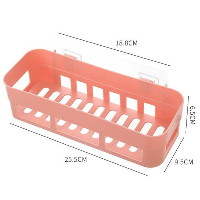 Kitchen Bathroom Storage Rack -1pcs, Wall Hanging Bathroom Shelves Storage Shelf Rack 5