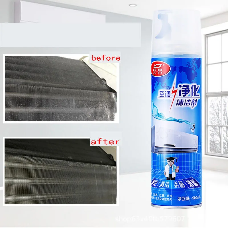 এসি ক্লিনিং ফোম স্প্রে 500ml | AC Cleaning Foam Spray – Air Conditioner Cleaner