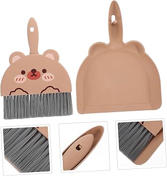 Mini Dustpan and Brush Set, Mini Broom Cleaning Brush with Dustpan, Dust Clean Brush 8