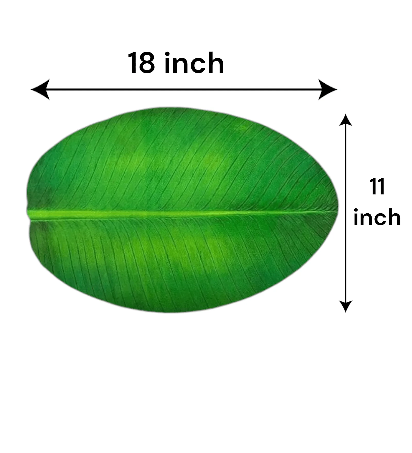 ৬ পিস কলা পাতা ডাইনিং টেবিল ম্যাট / 6 Pcs Banana Leaf Table Mat Set 6
