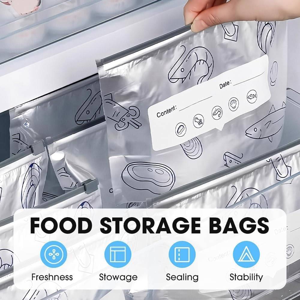 Aluminum Foil Zip Lock Bags ( ১০ পিস ) 8