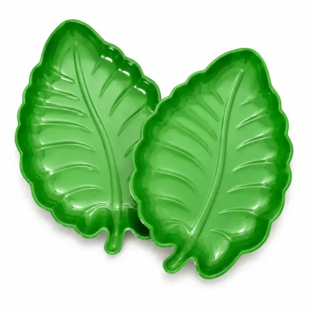 2 Pcs Pan Pata Serving Plate | ২ পিস পান পাতা সার্ভিং প্লেট 3