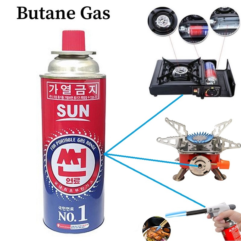 Sun Butane Gas Cartridge 220g 4