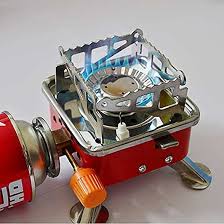 Portable Card Type Campaign Butane Gas Stove Burner With Steel Pipe And Regulator 4