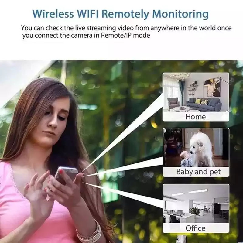 X5 স্মার্ট মিনি WiFi সিকিউরিটি ক্যামেরা / X5 Smart Mini WiFi Security Camera 6