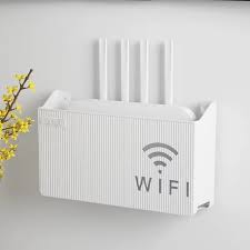 Wifi Router Storage Box Wall Mount, Wall Storage Rack For Wi-fi Router 2