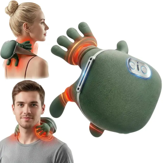 Master Hand Neck & Shoulder Massager – হিট থেরাপি 1