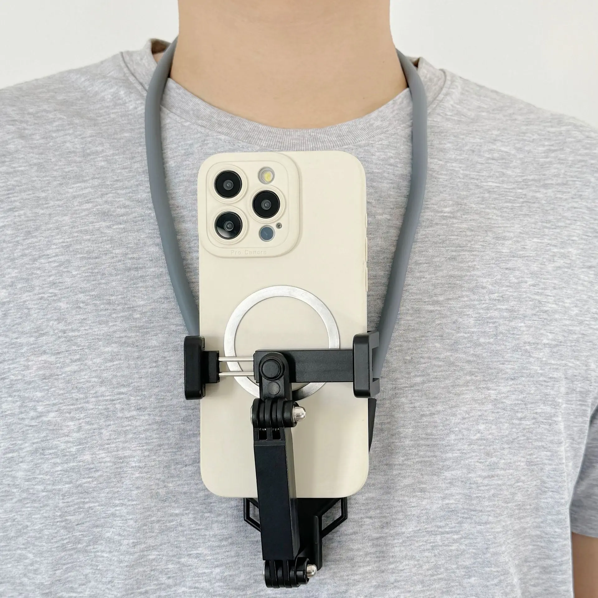 Neck Holder Mount Mount Stand For Mobile Phone & Action Camera 4