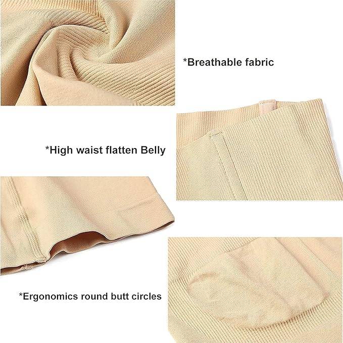 Women Body Shaper Tummy Control Shorts Slimming Underwear High Waist Shaping Panties Thigh Slimmer Safety Short Pants Shapewear 4
