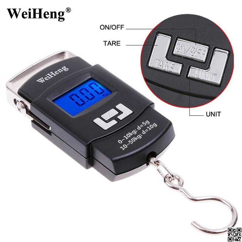 Hanging Weight Scale 50kg, Digital Portable Hanging Electronic Hook Scale 50 kg 7