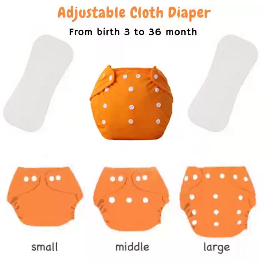 Washable Baby Diaper 4