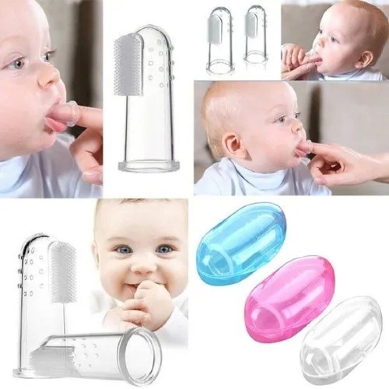 কম্বো প্যাকেজ সিলিকন চামচ ফিডার, খাবার ফিডার, Combo Package Silicone Spoon Feeder, Food Feeder, Finger Toothbrush For Babyশিশুর জন্য আঙুলের টুথব্রাশ- 5