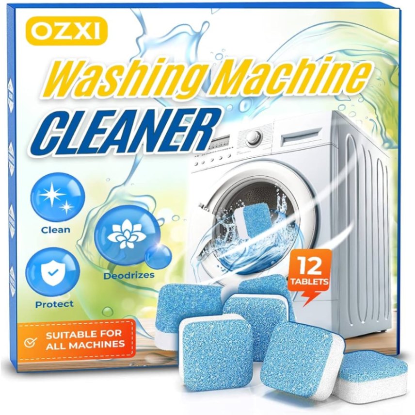12Pcs Washing Machine Tank Cleaner Tablet 1