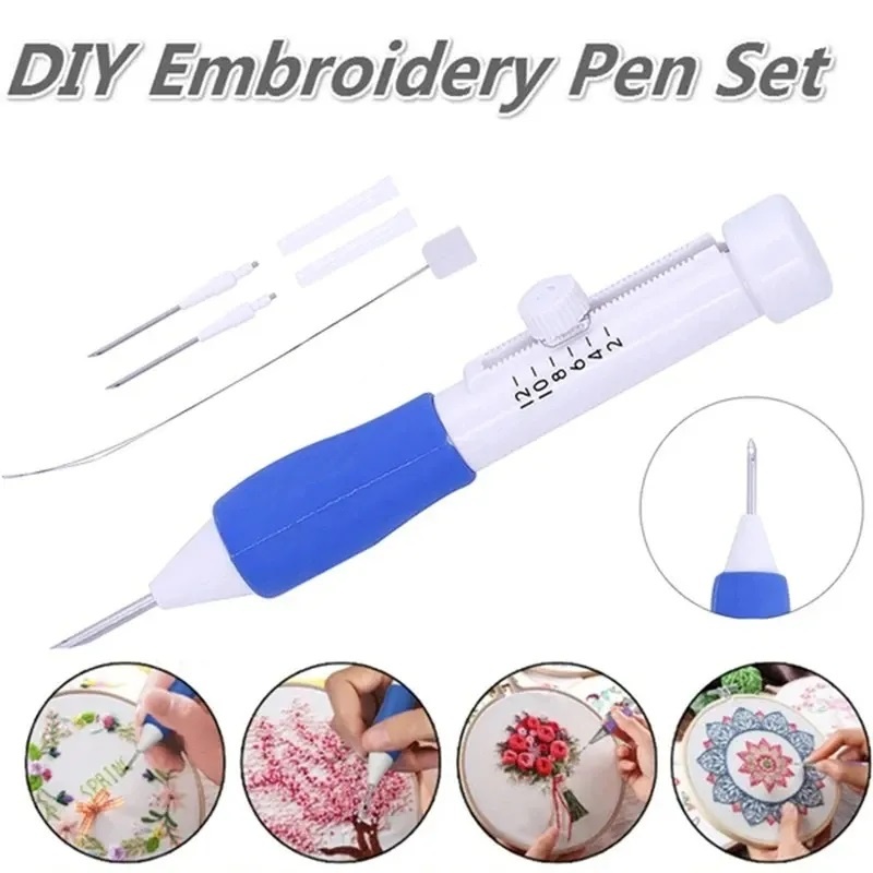 সেলাই পাঞ্চ সুই কিট, ফেল্টিং, অ্যাডজাস্টেবল পাঞ্চ সুই টুল, Embroidery Panel 2