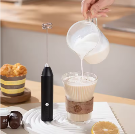 Premium Mini Coffee Foam Maker, Electric Milk Frother – Handheld Coffee Foam Maker 3