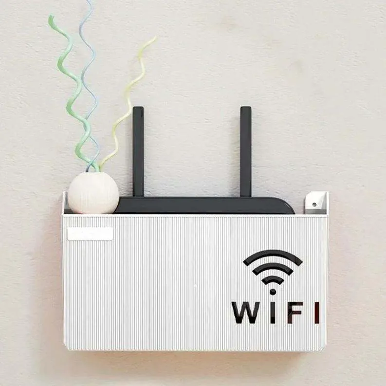 Premium WiFi Router Stand | Wall Mount Router Organizer | ওয়াইফাই রাউটার স্ট্যা