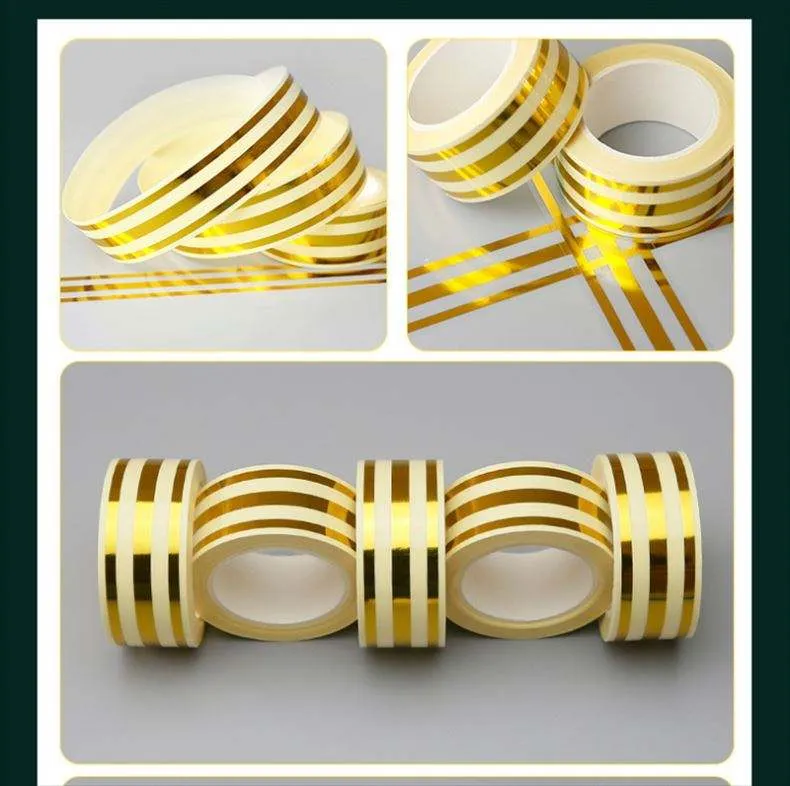 Gold Tile Gap Decorative Tape | টাইলস জয়েন্ট গোল্ড টেপ 10